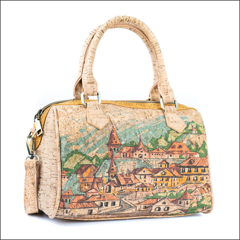 Printed Cork Ladies’ Bucket Bag BAGD-573 Flash Sales