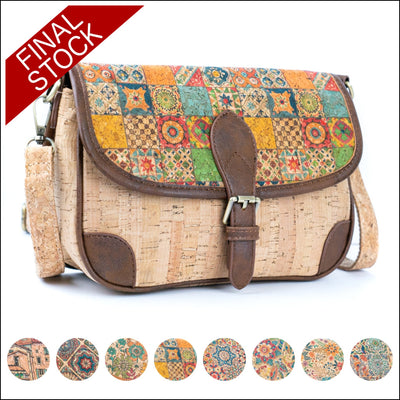 Printed Cork & Pu Women’s Crossbody Bag Bagd-572 Flash Sales