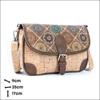 Printed Cork & Pu Women’s Crossbody Bag Bagd-572 Flash Sales