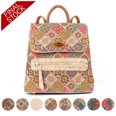 Printed Cork Women’s Backpack Bagd-577 Flash Sales