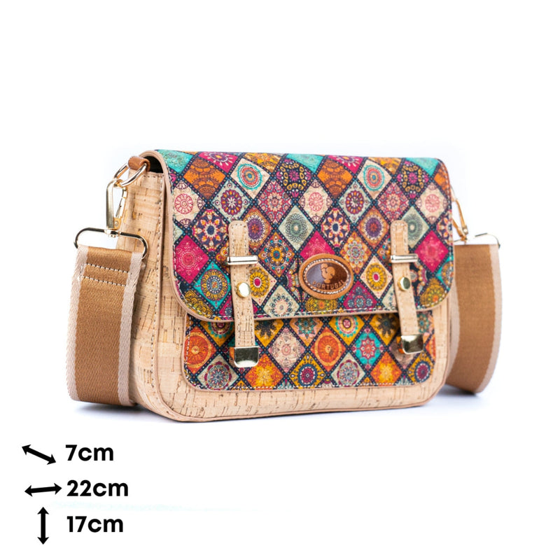 Printed Cork Women’s Crossbody Bag Bagd-235 Flash Sales