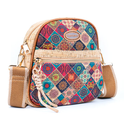 Printed Cork Women’s Crossbody Bag Bagd-581 F Flash Sales