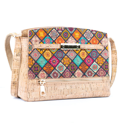 Printed Cork Women’s Crossbody Bag Bagd-585 B Flash Sales