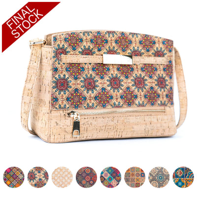 Printed Cork Women’s Crossbody Bag Bagd-585 Flash Sales