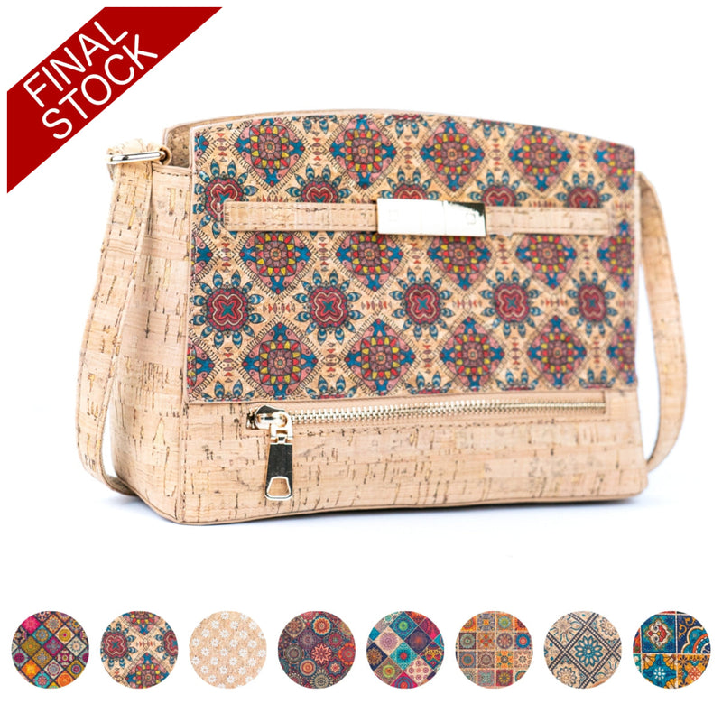 Printed Cork Women’s Crossbody Bag Bagd-585 Flash Sales