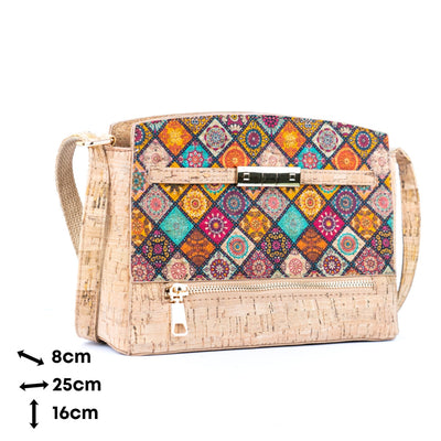 Printed Cork Women’s Crossbody Bag Bagd-585 Flash Sales