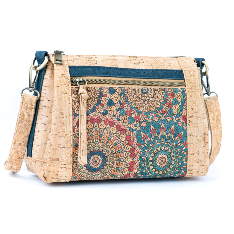 Printed Pattern Women’s Cork Crossbody Bag Bagd-569 F Flash Sales