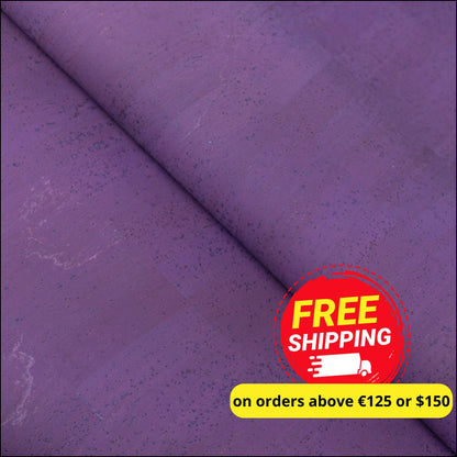 Purple Cork Fabric Cof-599 Cork Fabric