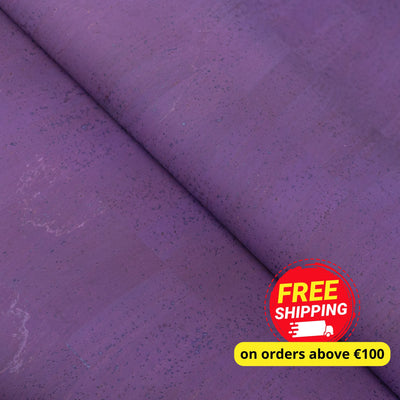 Purple Cork Fabric Cof-599 Cork Fabric