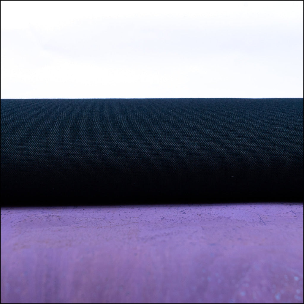 Purple Solid Cork Fabric With Black Backing 0.9Mm Thickness Cof - 524 - A Cork Fabric