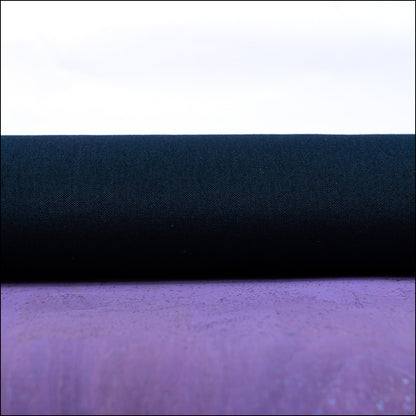 Purple Solid Cork Fabric With Black Backing 0.9Mm Thickness Cof - 524 - A Cork Fabric