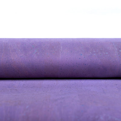 Purple Solid Cork Fabric With Black Backing 0.9Mm Thickness Cof - 524 - A Cork Fabric