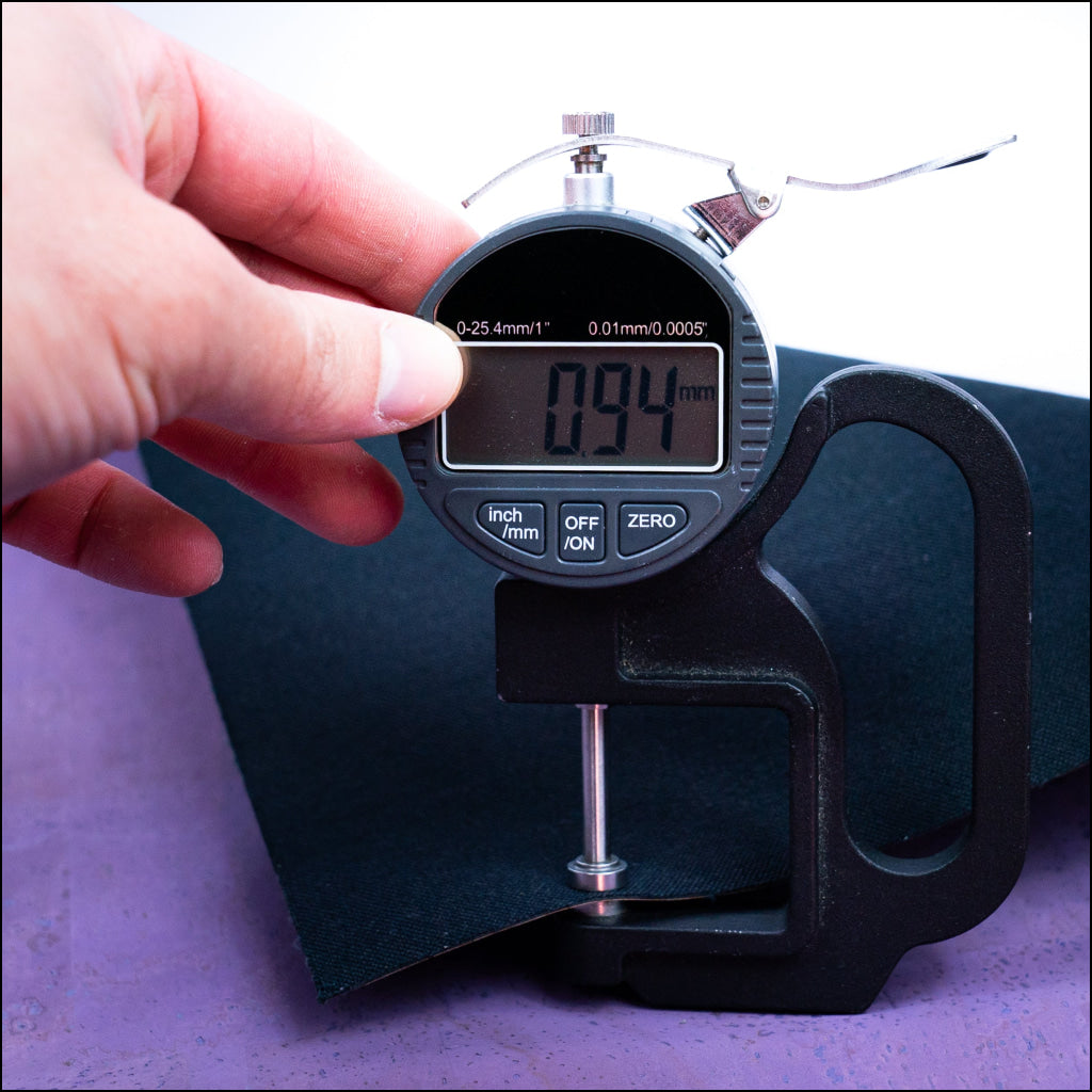 Purple Solid Cork Fabric With Black Backing 0.9Mm Thickness Cof - 524 - A Cork Fabric