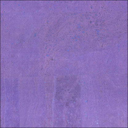 Purple Solid Cork Fabric With Black Backing 0.9Mm Thickness Cof - 524 - A Cork Fabric