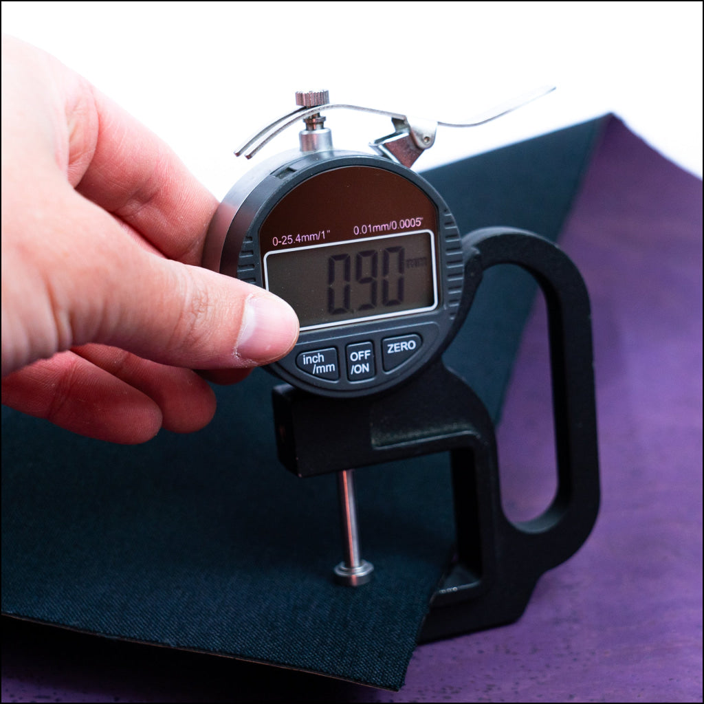 Purple Solid Cork Fabric With Black Backing 0.9Mm Thickness Cof - 524 - B Cork Fabric