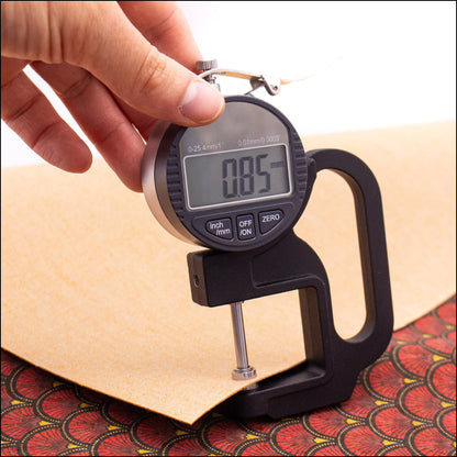 Red Fan Leaf Patterned Cork Fabric Cof-290 Cork Fabric