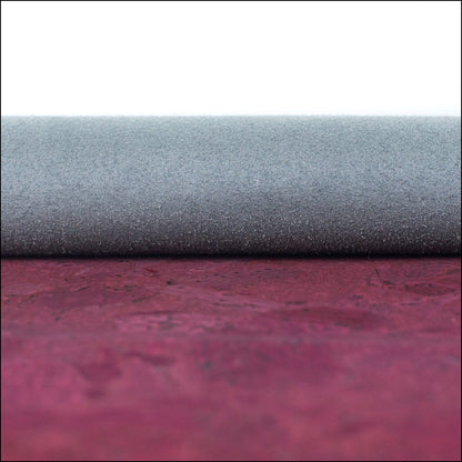 Rich Magenta Wine Red Cork Fabric Texture Cof-491 Cork Fabric
