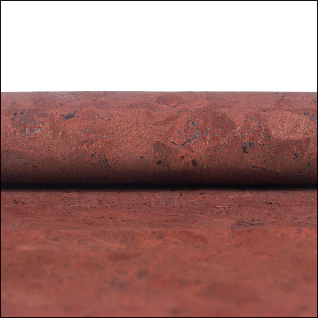 Rustic Terra-Cotta Cork Fabric Cof-497 Cork Fabric