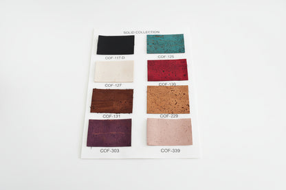 Best-Selling Cork Fabric Sample Set – Mixed Styles Collection (8 Pieces)