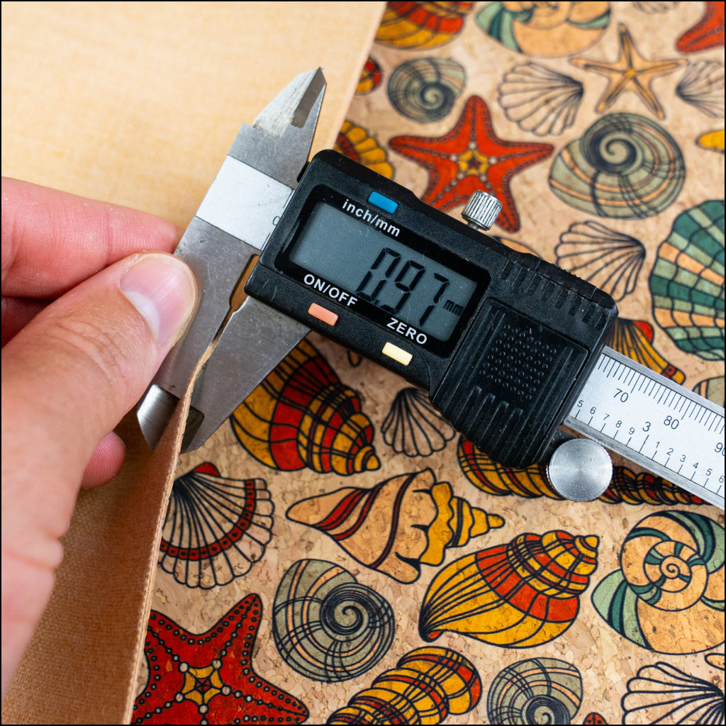 Sea Shells & Starfish Cork Fabric COF-636 cork fabric