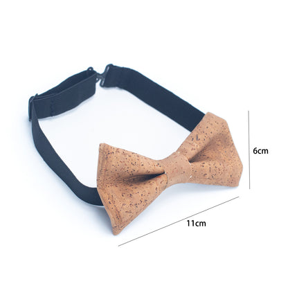 Cork Bowties With Box: Stylish, Perfect for Special Occasions L-577