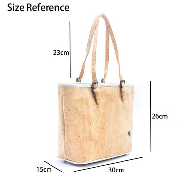 Ladies' Natural Cork Tote Bag  BAGP-246