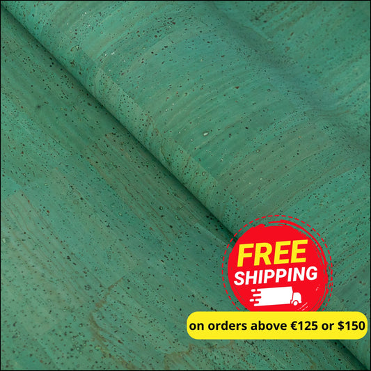 Soft Mint Green Cork Fabric Cof-606 Cork Fabric