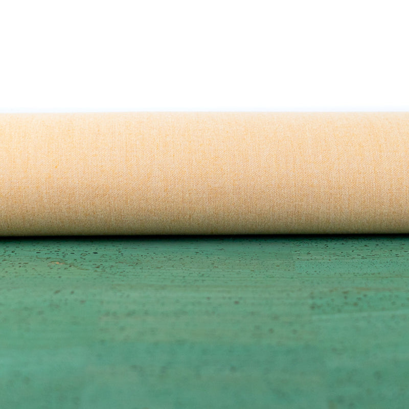 Soft Mint Green Cork Fabric Cof-606 Cork Fabric