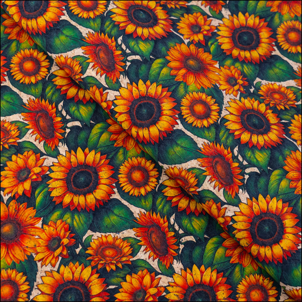 Sunflower Cork Fabric COF-661 cork fabric