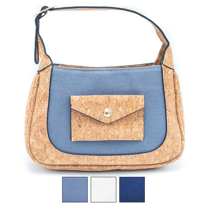Envelope Cork Messenger Sling- BAG-2080