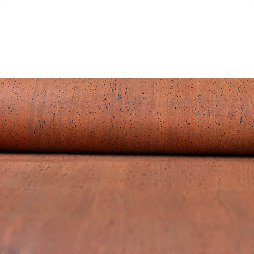 Terracotta Cork Fabric Cof-610 Cork Fabric