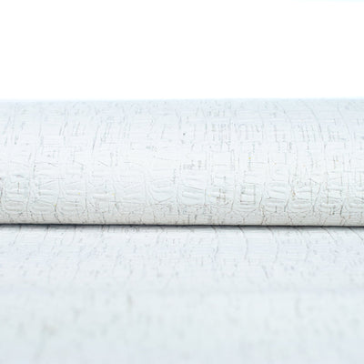 Textured White Cork Fabric Cof-469 Cork Fabric