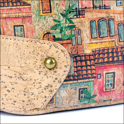 Three-Line Zipper Women’s Cork Crossbody Bag BAGD-604 Flash Sales