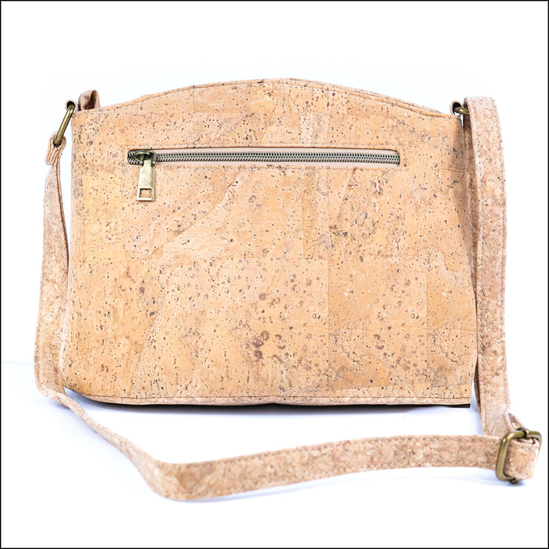 Three-Line Zipper Women’s Cork Crossbody Bag BAGD-604 Flash Sales