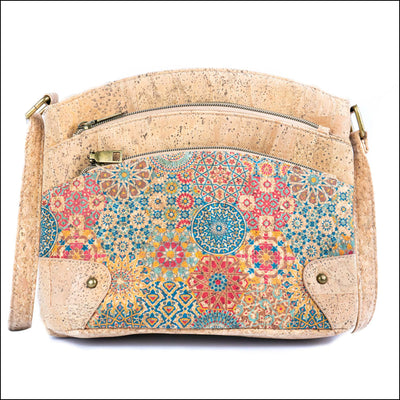 Three-Line Zipper Women’s Cork Crossbody Bag BAGD-604 G Flash Sales