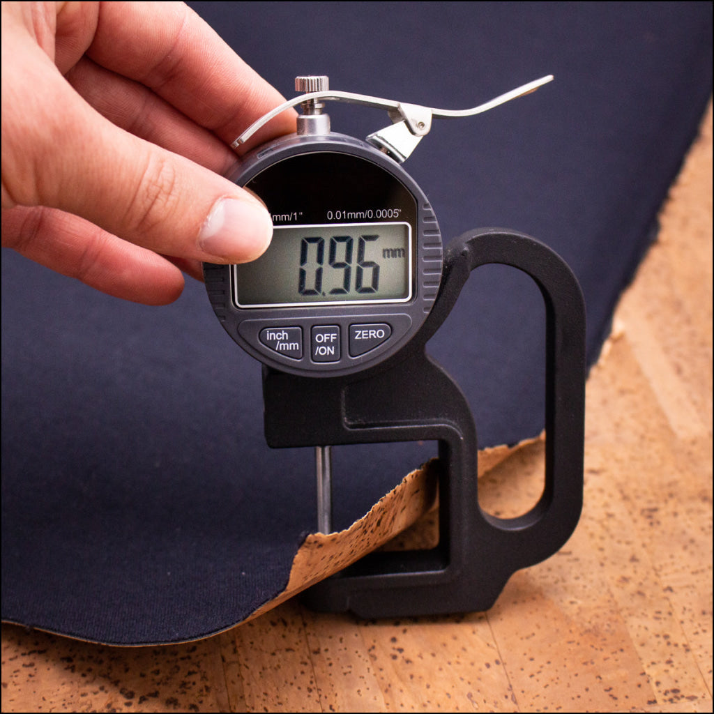 Tobacco Brown natural Portuguese cork fabric COF-229 cork fabric