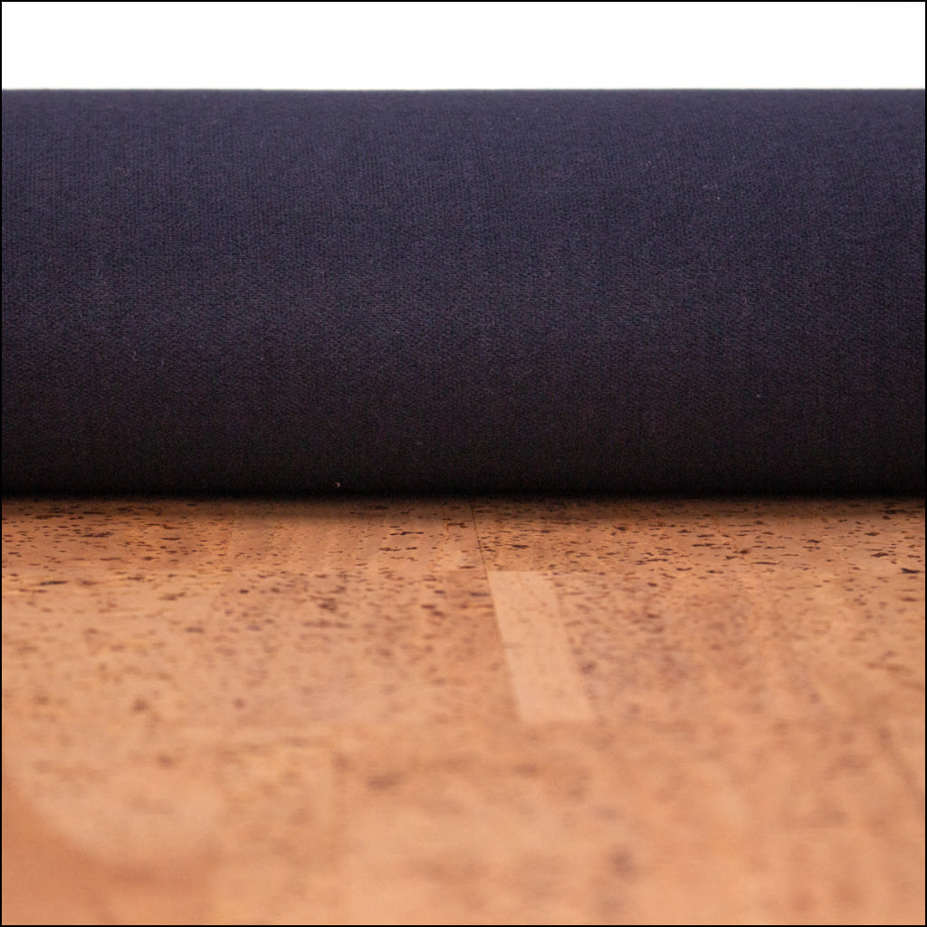 Tobacco Brown natural Portuguese cork fabric COF-229 cork fabric