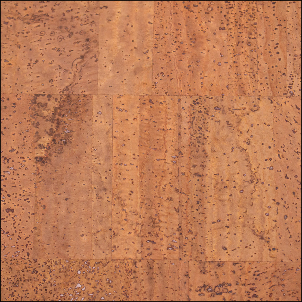 Tobacco Brown natural Portuguese cork fabric COF-229 cork fabric