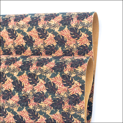 Tropical Fresh- Printed Cork Fabric Cof-195 Cork Fabric