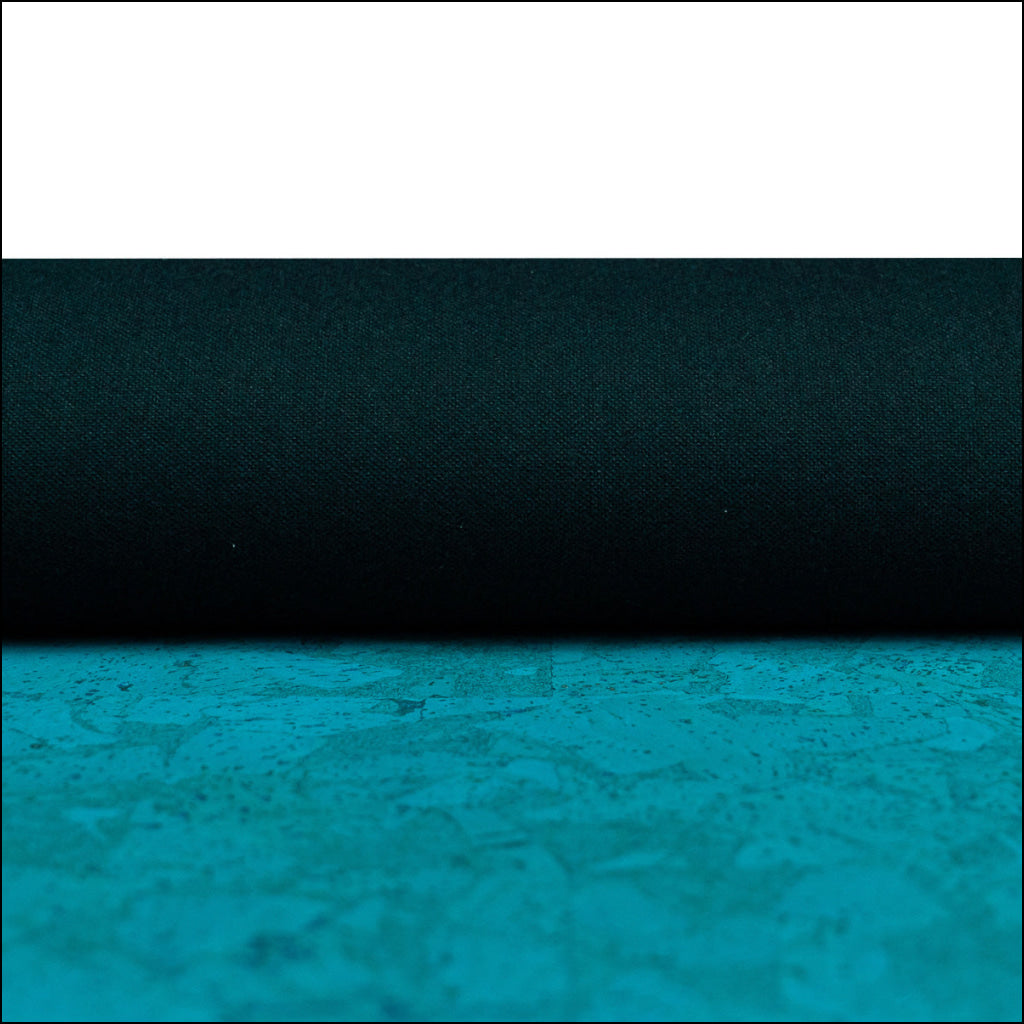 Turquoise Chunk Cork Fabric COF-526-B cork fabric