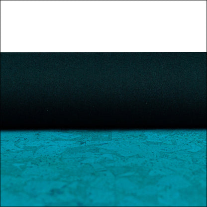Turquoise Chunk Cork Fabric COF-526-B cork fabric