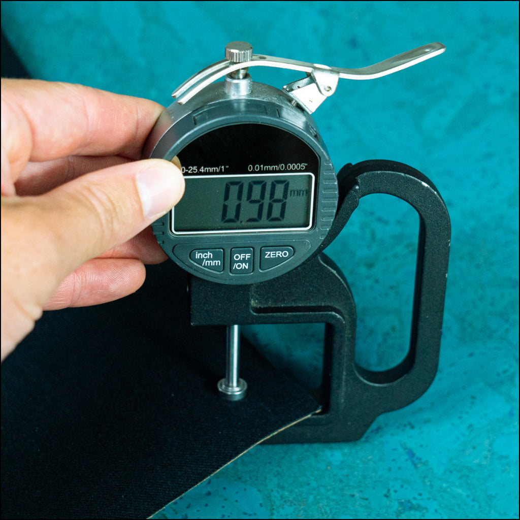 Turquoise Chunk Cork Fabric COF-526-B cork fabric