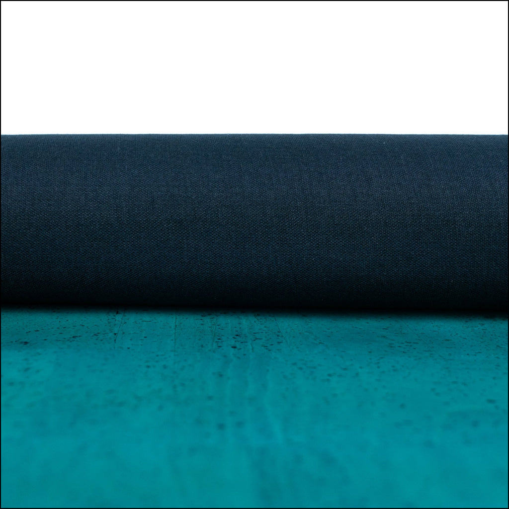 Turquoise Green Natural Cork Fabric COF-675 cork fabric
