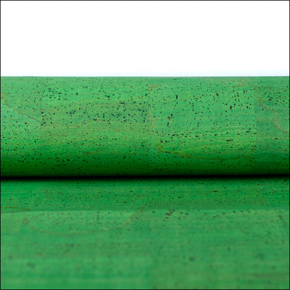Vibrant Leaf Green Cork Fabric Cof-605 Cork Fabric