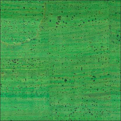 Vibrant Leaf Green Cork Fabric Cof-605 Cork Fabric