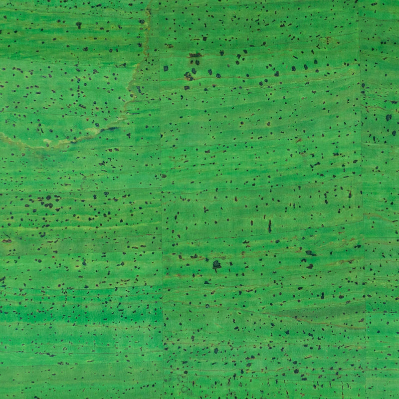 Vibrant Leaf Green Cork Fabric Cof-605 Cork Fabric