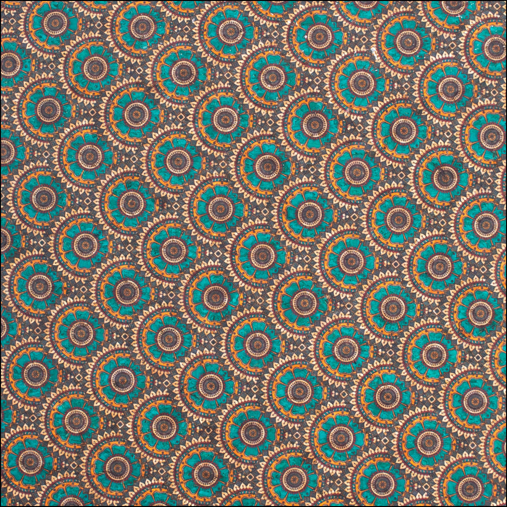 Wave Pattern Cork Fabric Cof-426-B Cork Fabric