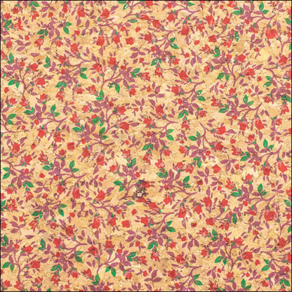 Wild Roses Cork Fabric Cof-326-A Cork Fabric
