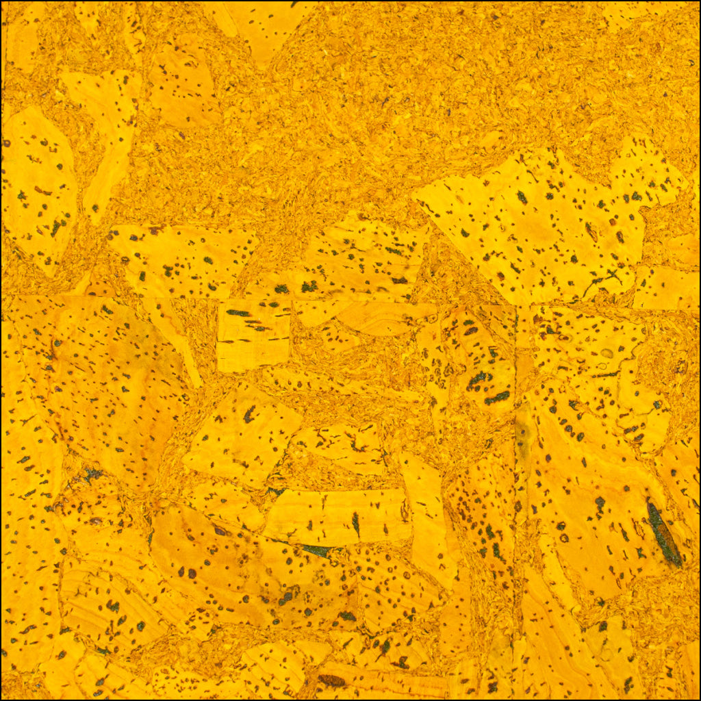 Yellow Cork Golden Sunshine Fabric Cof-492 Cork Fabric