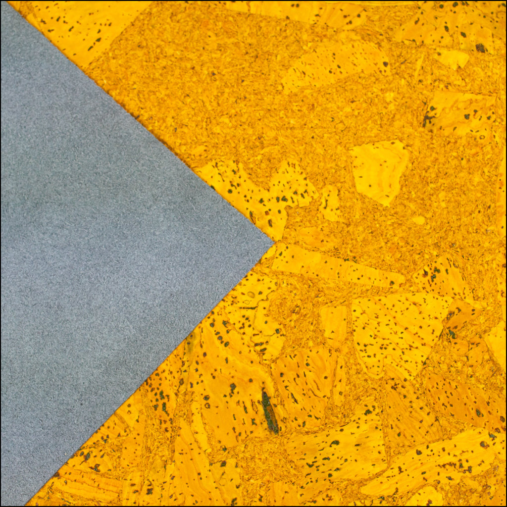 Yellow Cork Golden Sunshine Fabric Cof-492 Cork Fabric